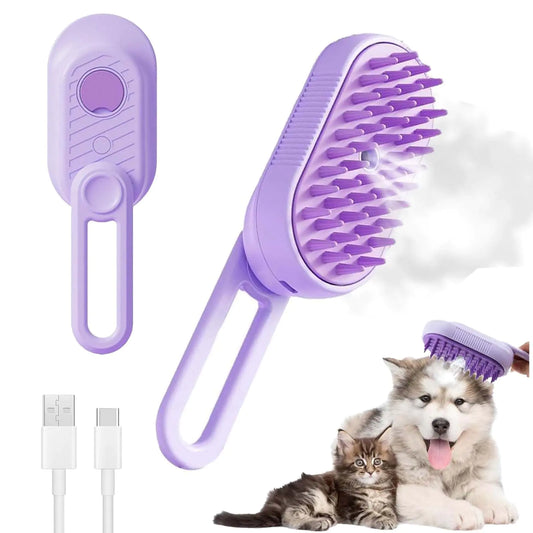PetClean™ - Escova a Vapor Removedora de Pelos